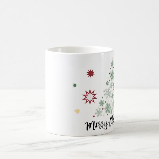 Frohe Weihnacht-Kaffee-Tasse Kaffeetasse (Mittel)