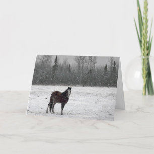 Frohe Weihnacht-Karte Feiertagskarte