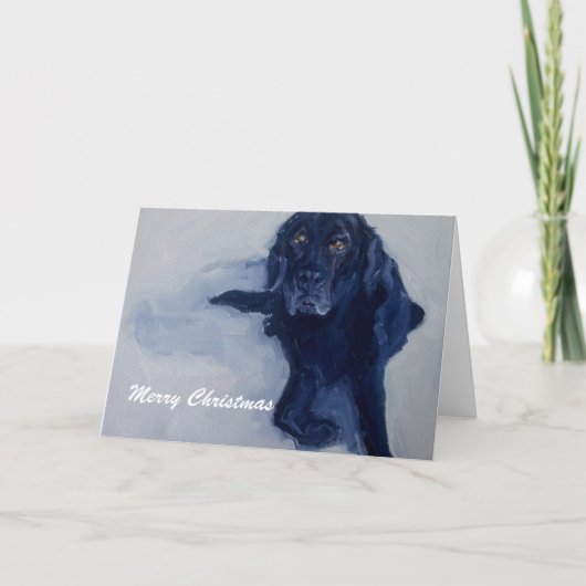 Frohe Weihnacht-Karte Feiertagskarte (Vorderseite)