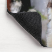 Frohe Weihnacht-Kätzchen Mousepad (Ecke)