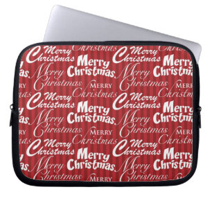 Frohe Weihnacht-Laptop u. Netbook Hülsen Laptopschutzhülle