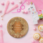 Frohe Weihnacht-Lebkuchen-Plätzchen Pappteller (Party)