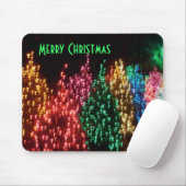 Frohe Weihnacht-Lichter Mousepad (Mit Mouse)