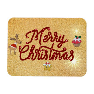 Frohe Weihnacht Magnet