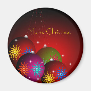 Frohe Weihnacht-Magnet Magnet