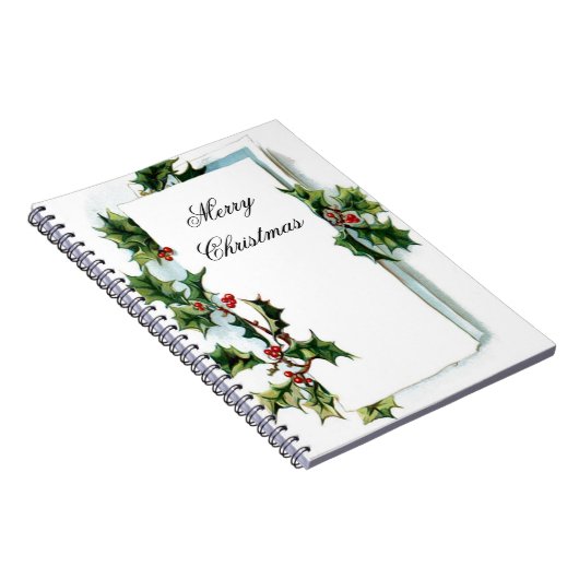 Frohe Weihnacht-Notizbuch Notizblock (Rechte Seite)