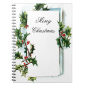 Frohe Weihnacht-Notizbuch Notizblock (Vorderseite)