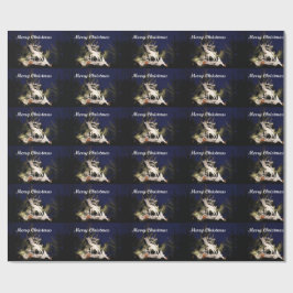 Frohe Weihnacht-Packpapier Geschenkpapier