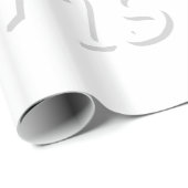 Frohe Weihnacht-Packpapier Snowy Whites Geschenkpapier (Rolleneckpunkt)