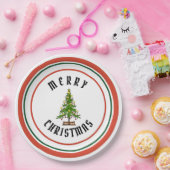 FROHE WEIHNACHT-PAPPTELLER PAPPTELLER (Party)