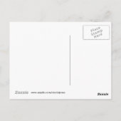 Frohe Weihnacht Postcard von Nicole Janes Postkarte (Rückseite)