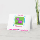 Frohe Weihnacht-Schwester Feiertagskarte (Rückseite)