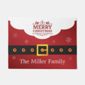 Frohe Weihnacht-stilvolles Fußmatte (Vorderseite)