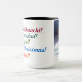Frohe Weihnacht Tasse (Zentrum)