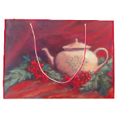 Frohe Weihnacht-Tee Große Geschenktüte (Rückseite)