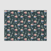 Frohe Weihnacht-Trägheits-Verzierungs-Muster Seidenpapier (Vorderseite)