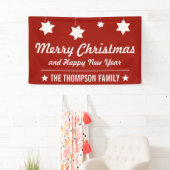 Frohe Weihnacht-und des guten Rutsch ins Neue Banner (Insitu)