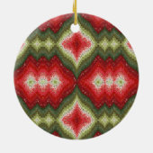 Frohe Weihnacht-Verzierung Keramikornament (Hinten)