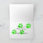 Frohe Weihnachten (Innenseite)