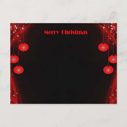 Frohe Weihnachten (Vorderseite)