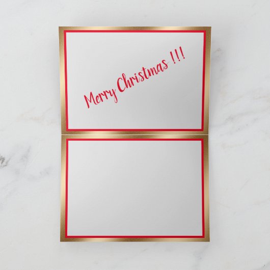 Frohe Weihnachten (Innenseite)