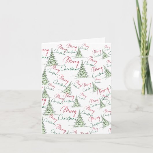 Frohe Weihnachten (Vorderseite)
