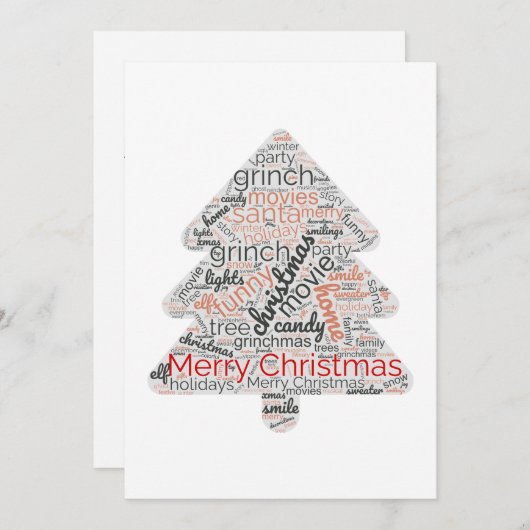 Frohe Weihnachten (Vorne/Hinten)