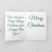 Frohe Weihnachten (Innenseite)