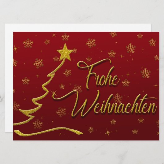 Frohe Weihnachten (Vorne/Hinten)
