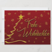 Frohe Weihnachten (Vorderseite)
