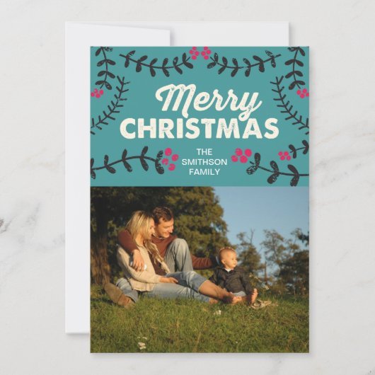 frohe Weihnachten (Vorderseite)