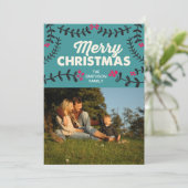 frohe Weihnachten (Stehend Vorderseite)