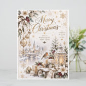 Frohe Weihnachten (Stehend Vorderseite)