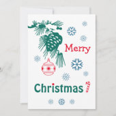 Frohe Weihnachten (Vorderseite)