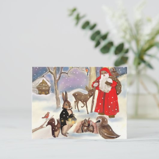 frohe Weihnachten (Stehend Vorderseite)