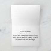 Frohe Weihnachten (Innenseite)