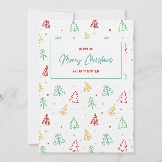 Frohe Weihnachten (Vorderseite)
