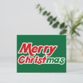 Frohe Weihnachten (Stehend Vorderseite)