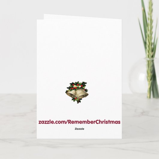 Frohe Weihnachten (Rückseite)