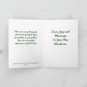 Frohe Weihnachten (Innenseite)