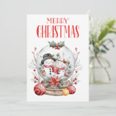 Frohe Weihnachten (Stehend Vorderseite)