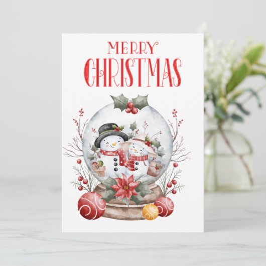 Frohe Weihnachten (Stehend Vorderseite)