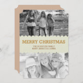 frohe Weihnachten (Vorne/Hinten)