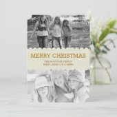 frohe Weihnachten (Stehend Vorderseite)