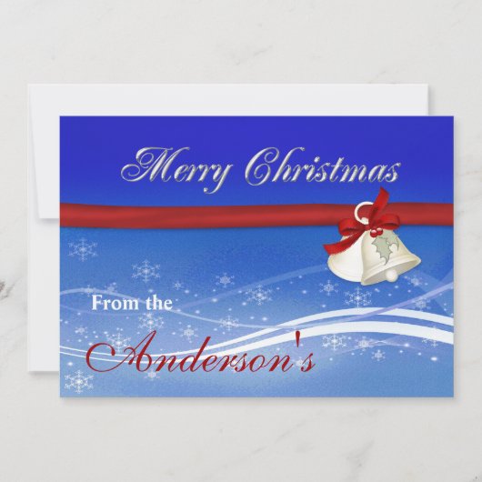 Frohe Weihnachten (Vorderseite)