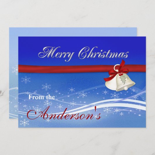 Frohe Weihnachten (Vorne/Hinten)