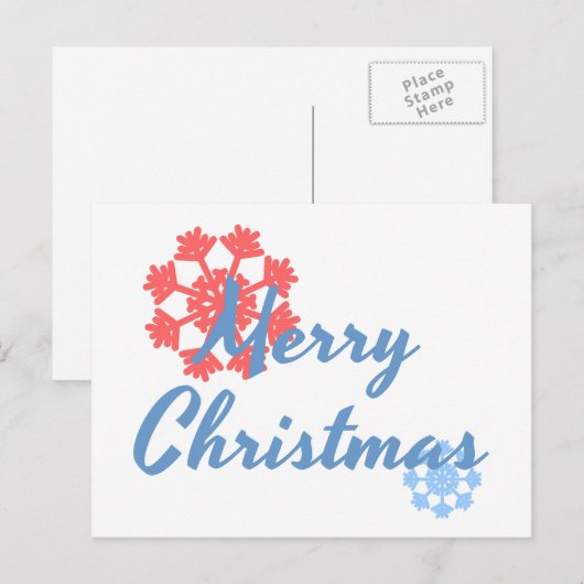 Frohe Weihnachten (Vorne/Hinten)