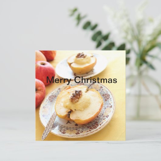 Frohe Weihnachten (Stehend Vorderseite)