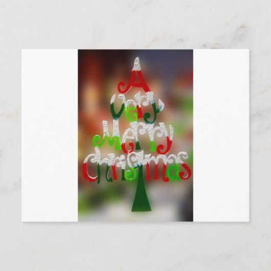 Frohe Weihnachten (Vorderseite)
