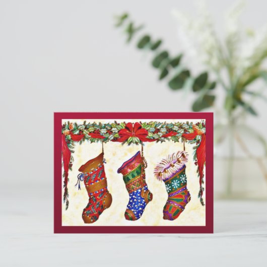 Frohe Weihnachten (Stehend Vorderseite)